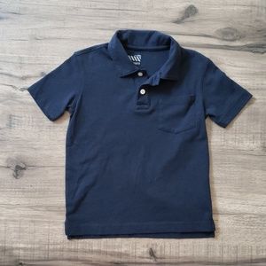 Old Navy polo shirt navy color boys 5 XS